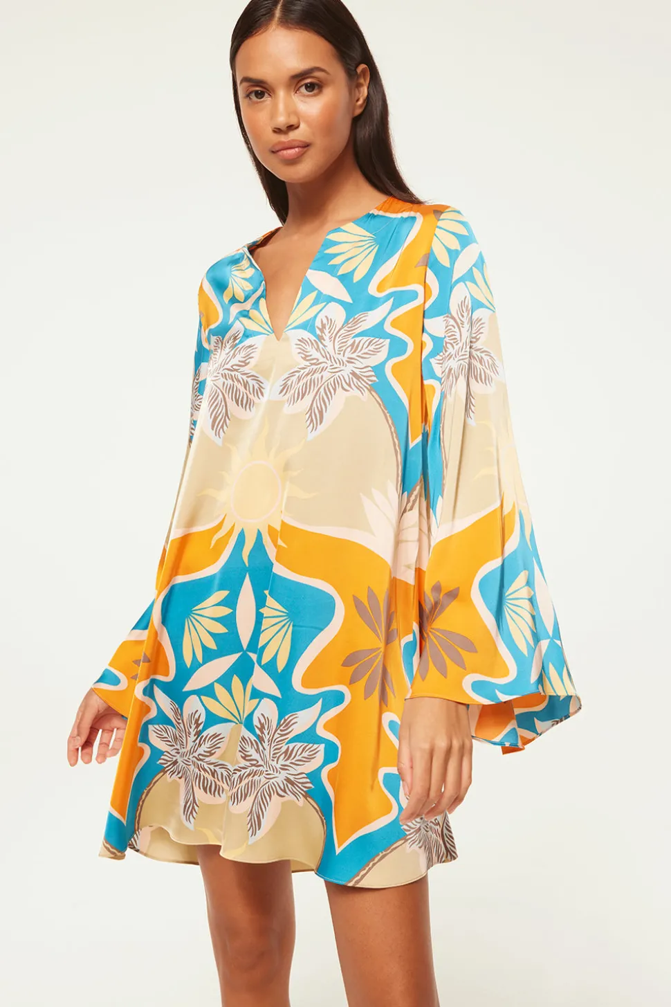 DUSTY TUNIC DRESS