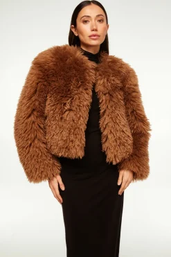 JORDYN FAUX FUR JACKET