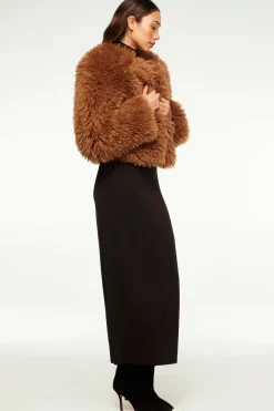 JORDYN FAUX FUR JACKET